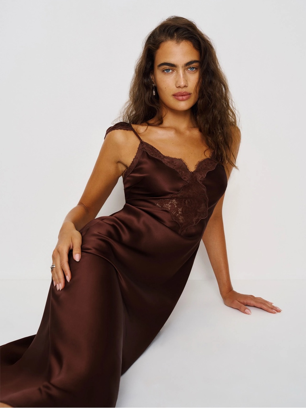 Reformation Serafina Silk Dress NWT - Picture 5 of 7